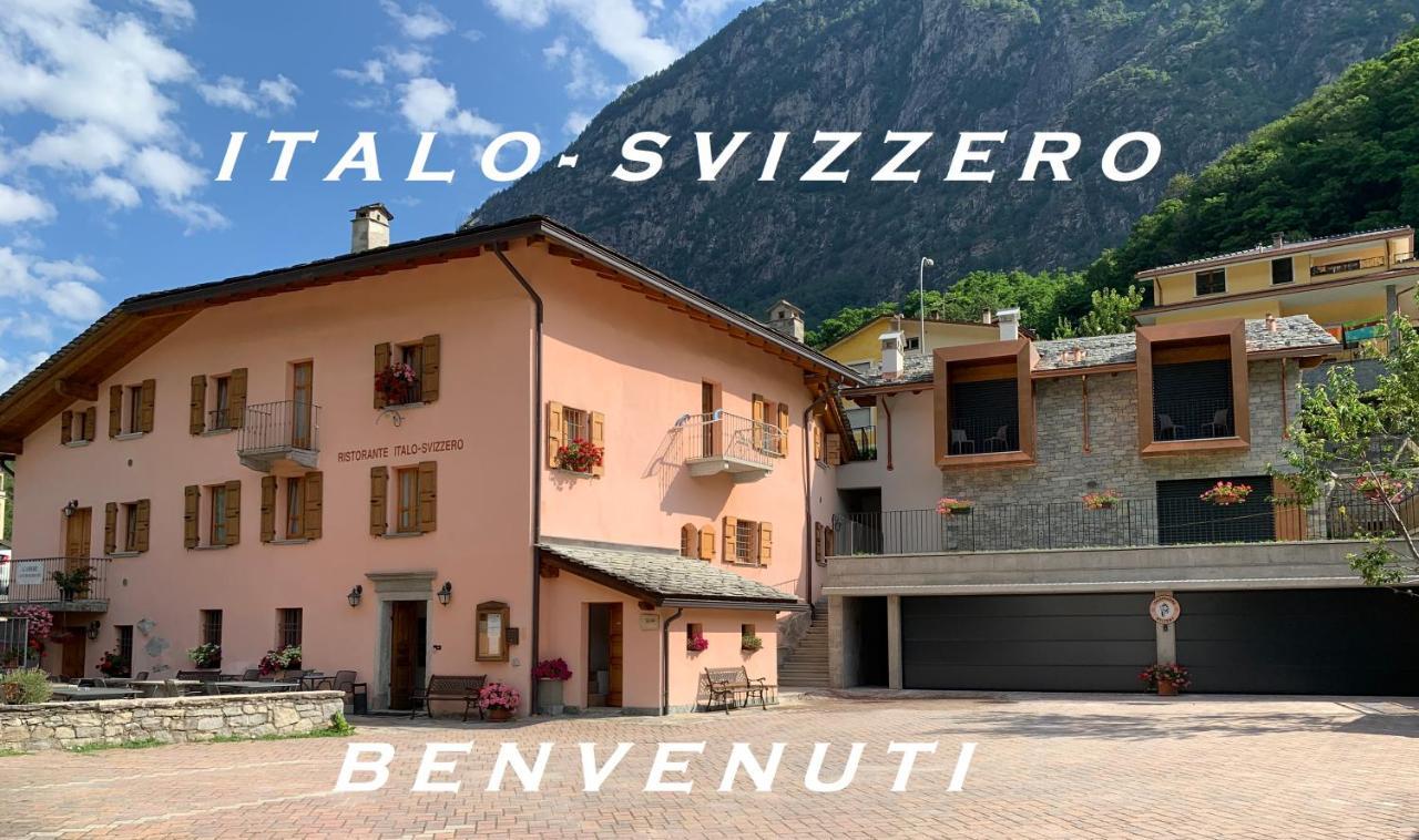 Italo-Svizzero Hotell Chiavenna Eksteriør bilde